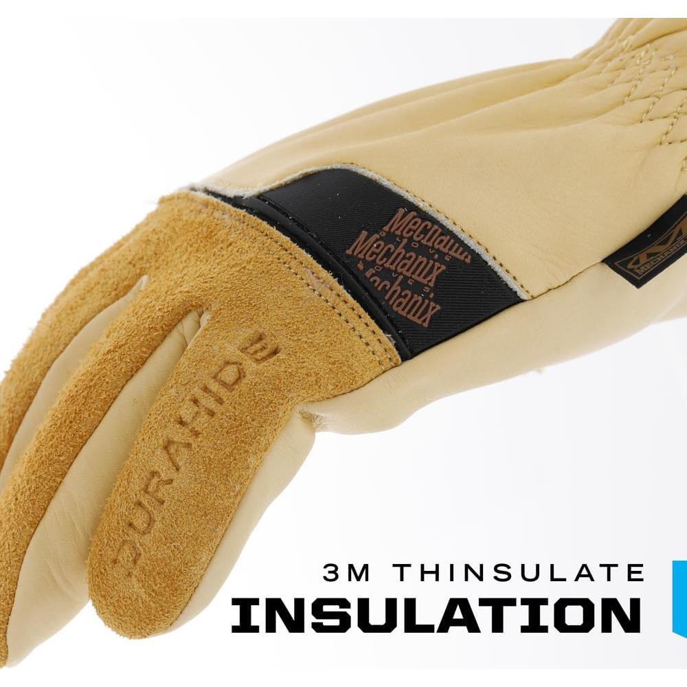Guantes de Trabajo Mechanix Wear Durahide Aislados T. Grande
