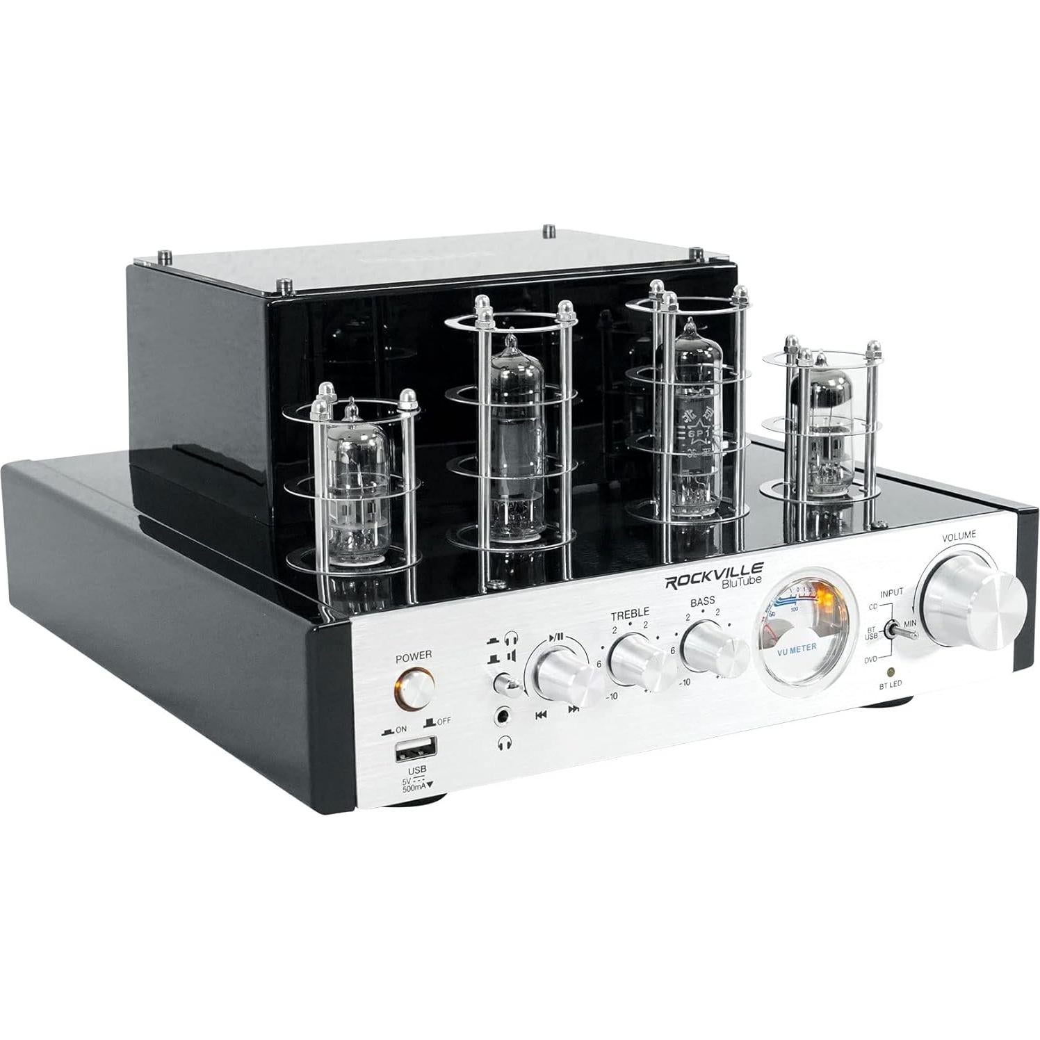 Amplificador de Válvulas Rockville BluTube + 2 Altavoces SPG84 8"