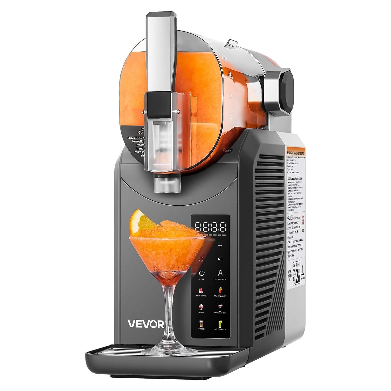 Máquina de Slushie VEVOR 2L con 6 Programas y Autolimpieza