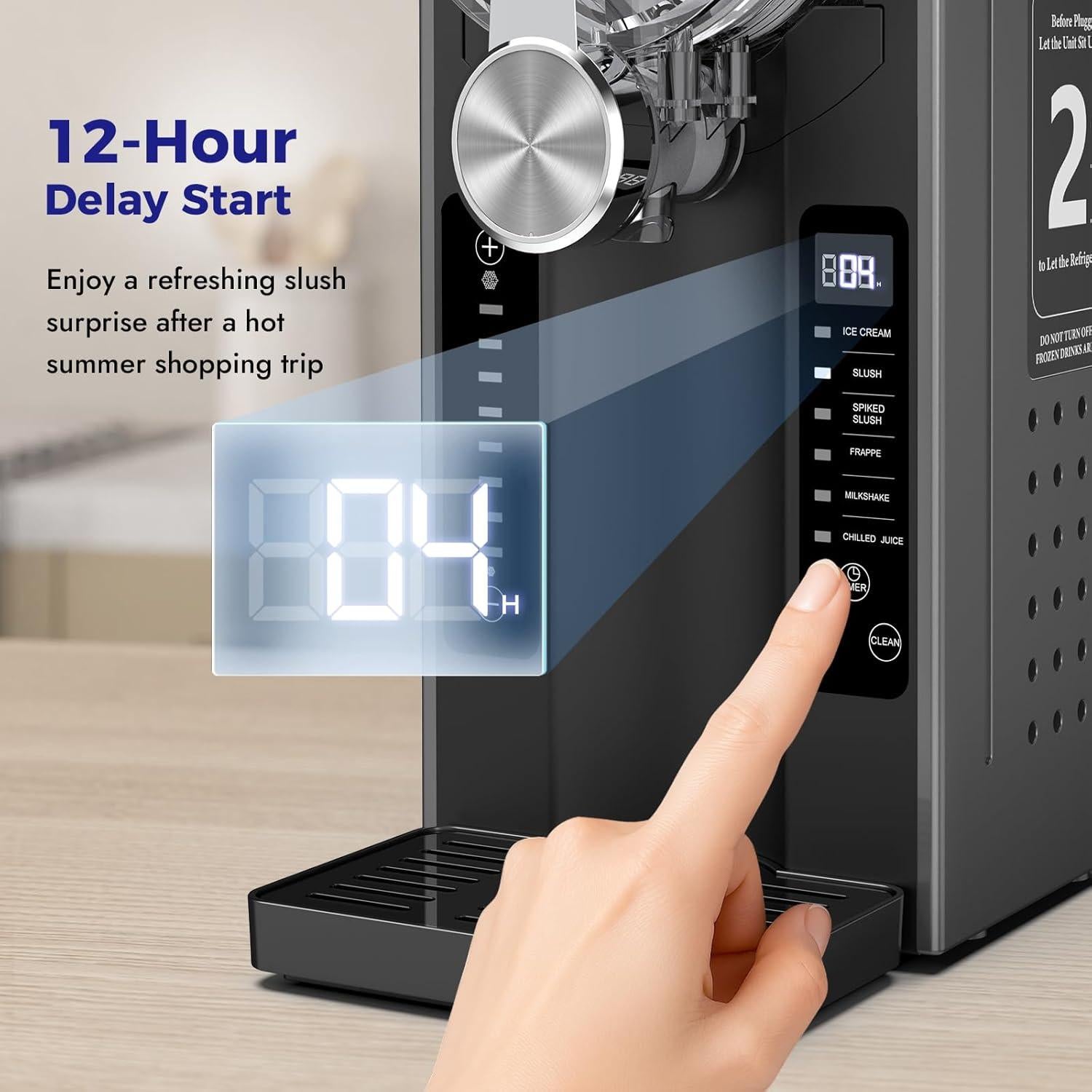 Máquina de Slushie OYLUS SBL-2408B 70 oz Autolimpiante