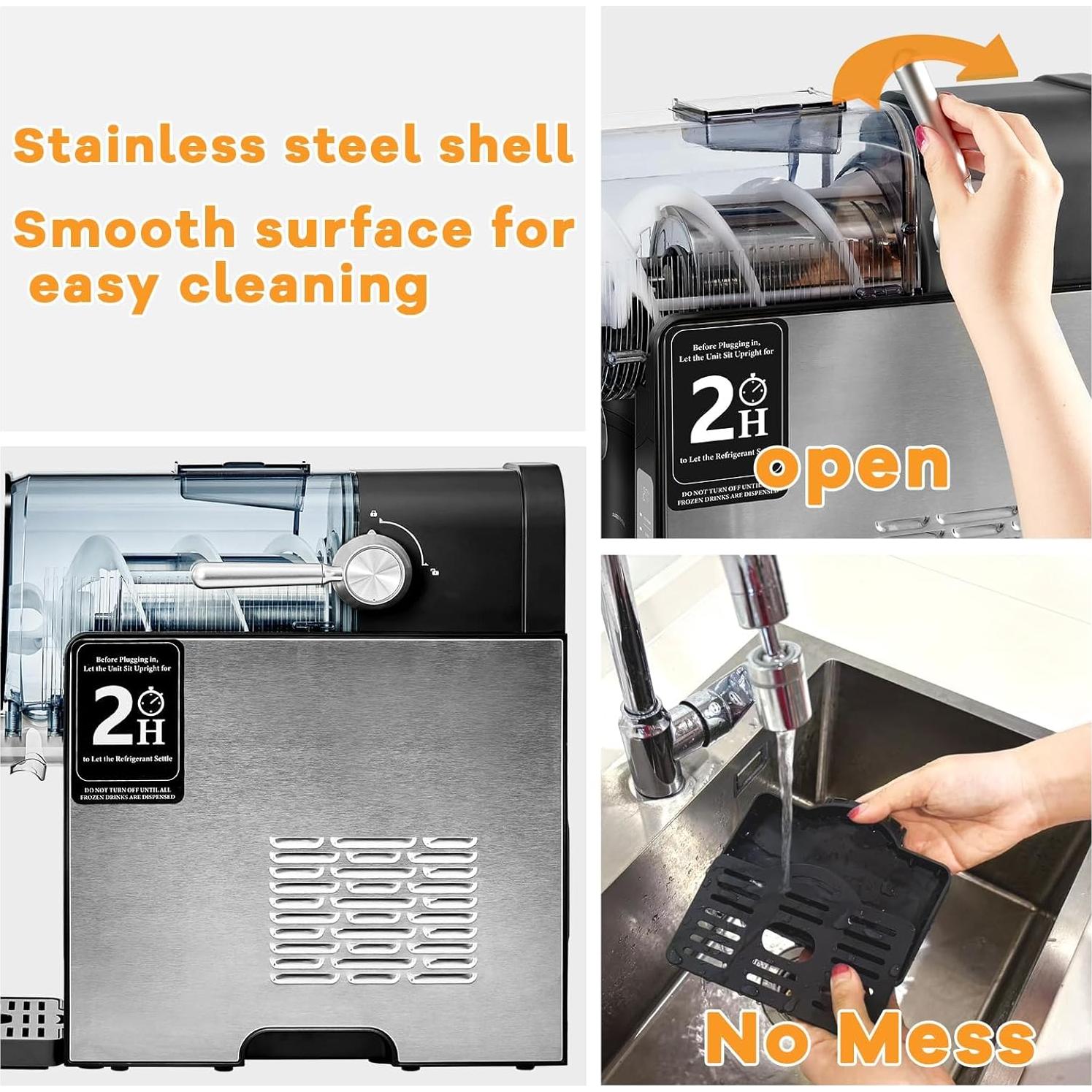 Máquina de Slushie Auriswell SBL-2408C 2.6L Auto-Limpieza