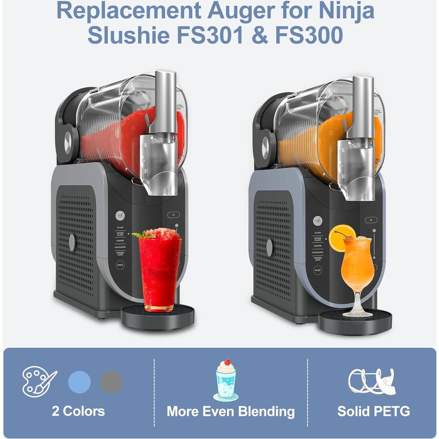 Reemplazo Auger Ninja Slushie FS301 FS300 - PETG Azul