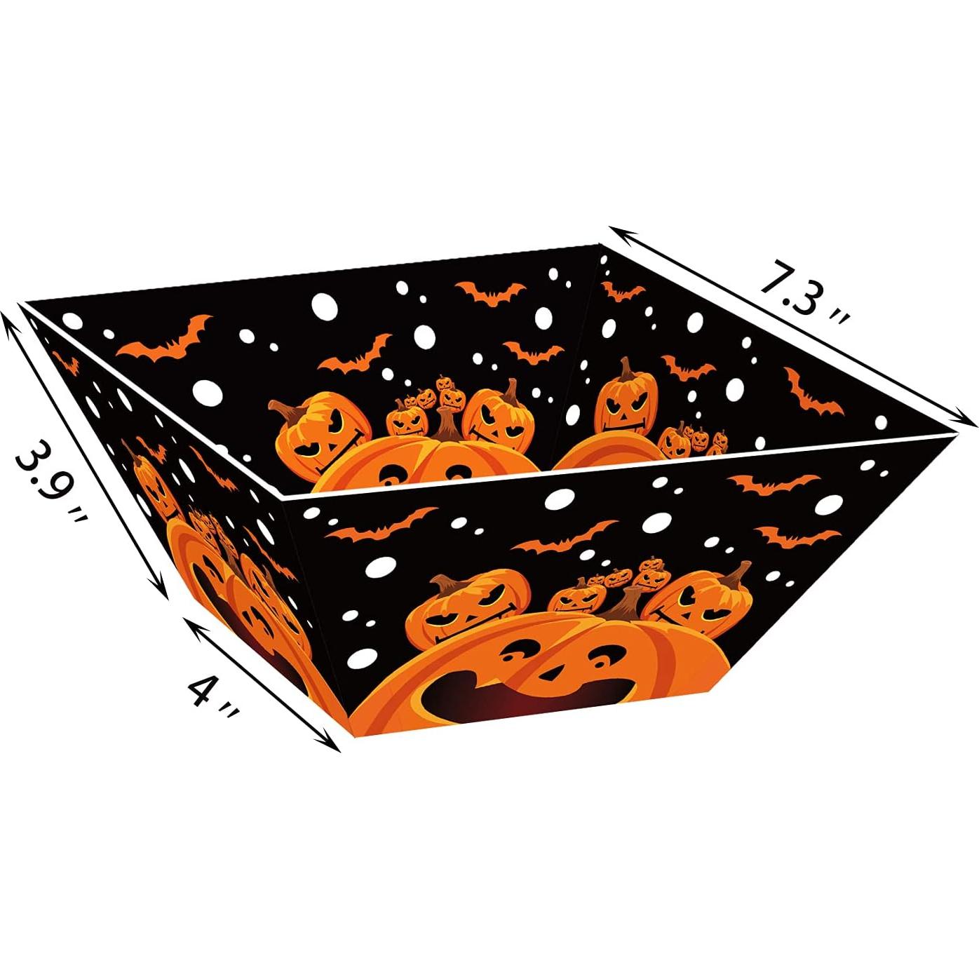 Cajas de Palomitas de Maíz Halloween 12 Piezas 18.5x9.9cm