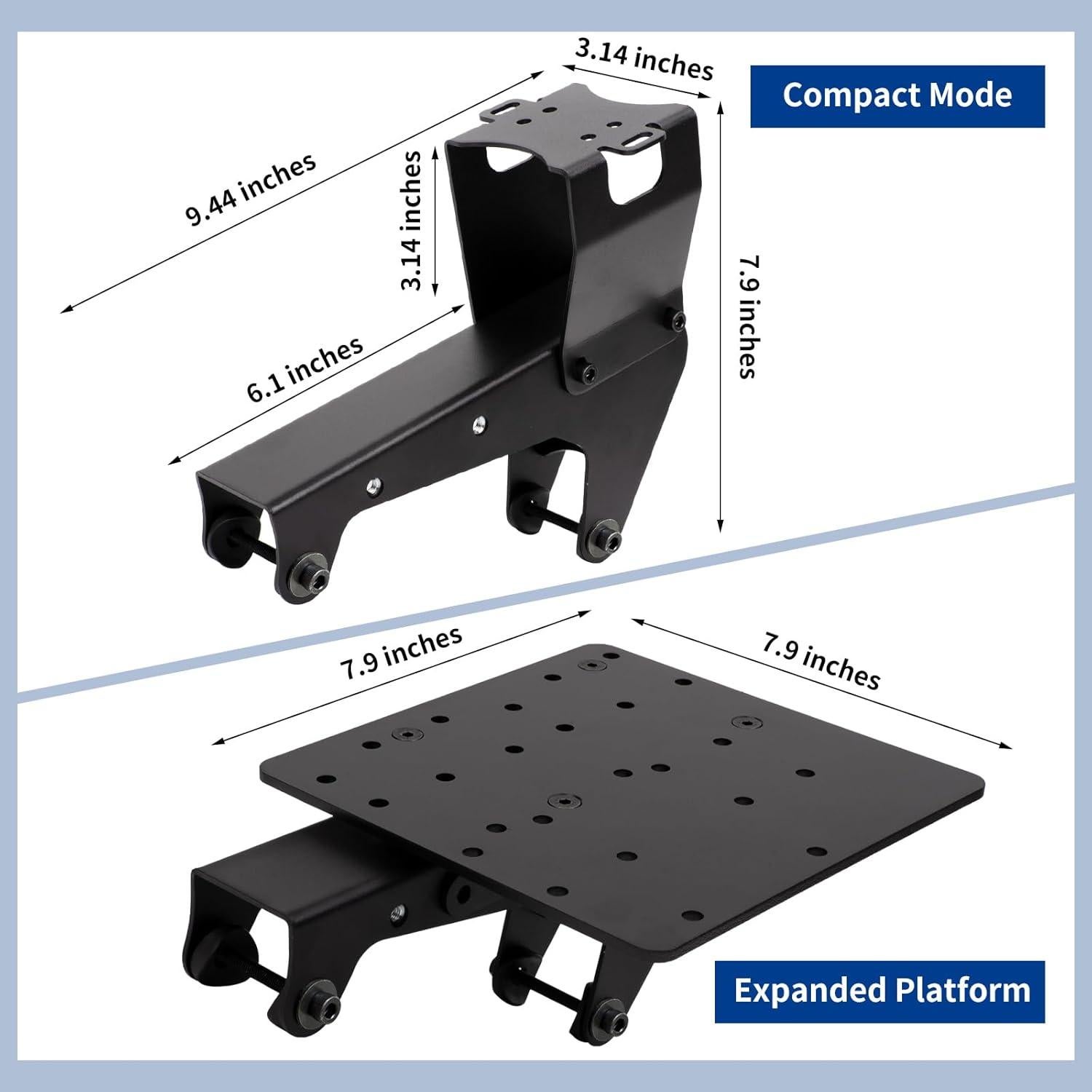 Soporte de Cambio y Freno de Mano NYVKBRR - Ajustable para Simuladores