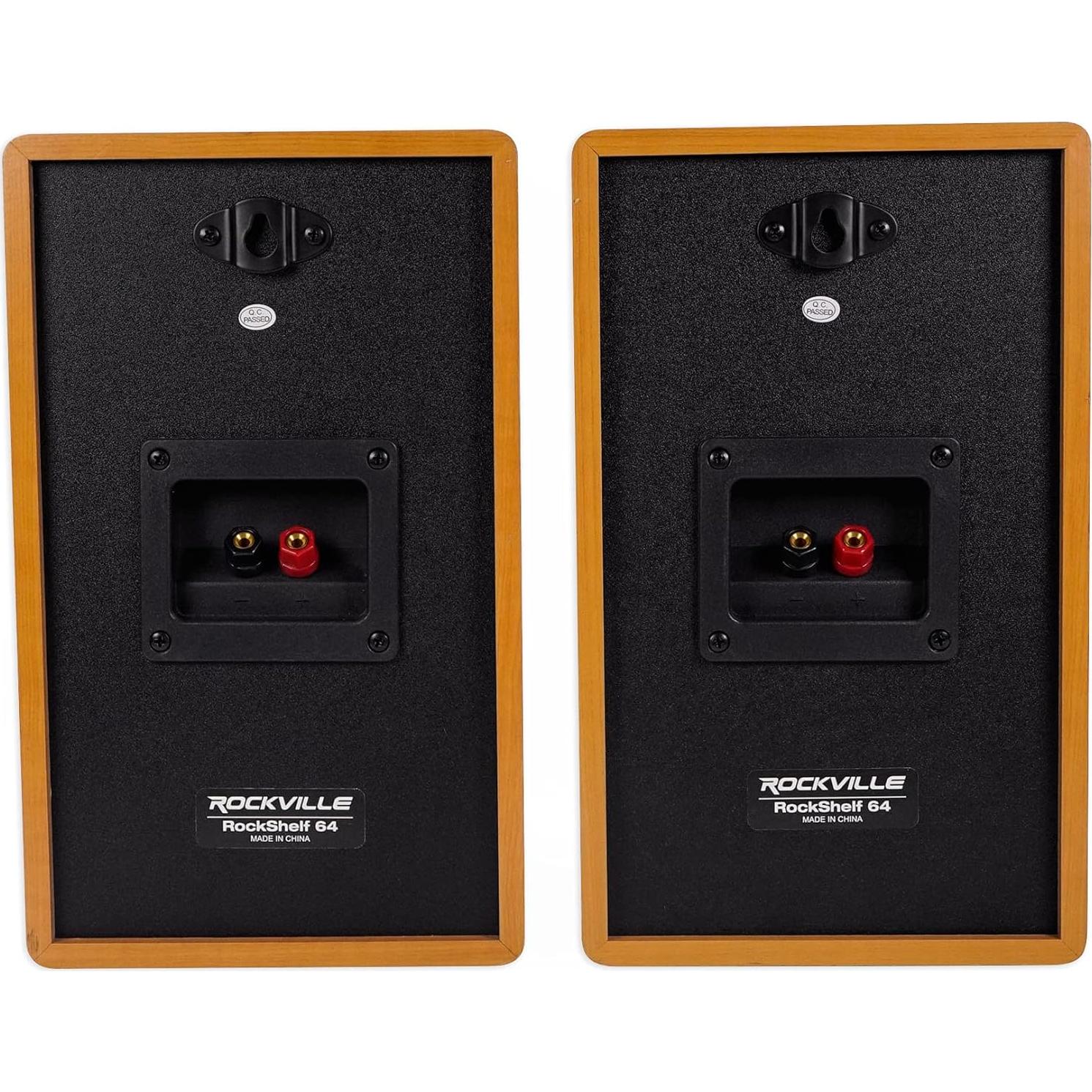 Amplificador Bluetooth Rockville BluTube WD + Altavoces 6.5"