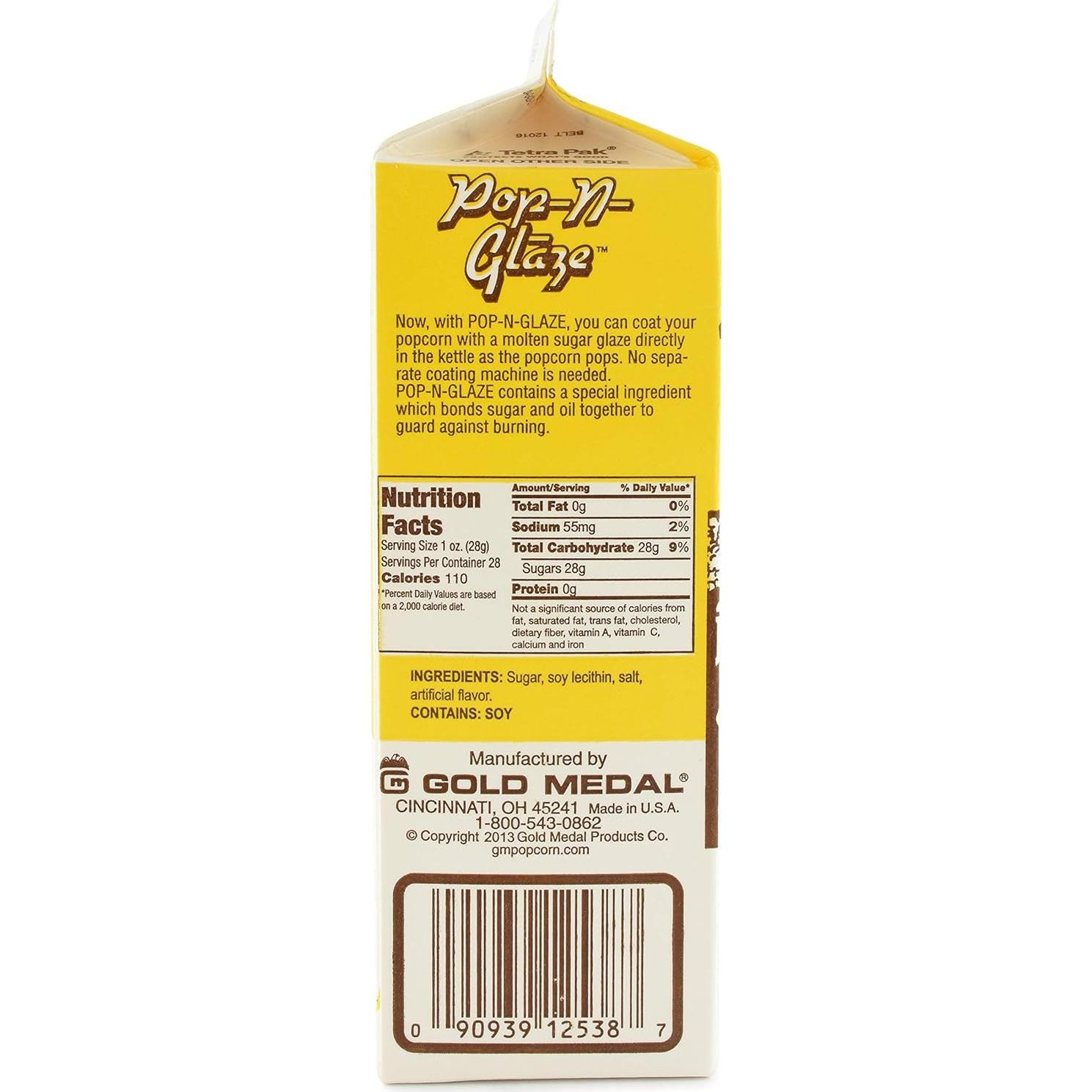 Glaseado de Maíz Dulce Gold Medal 794 g - Palomitas de Caramelo