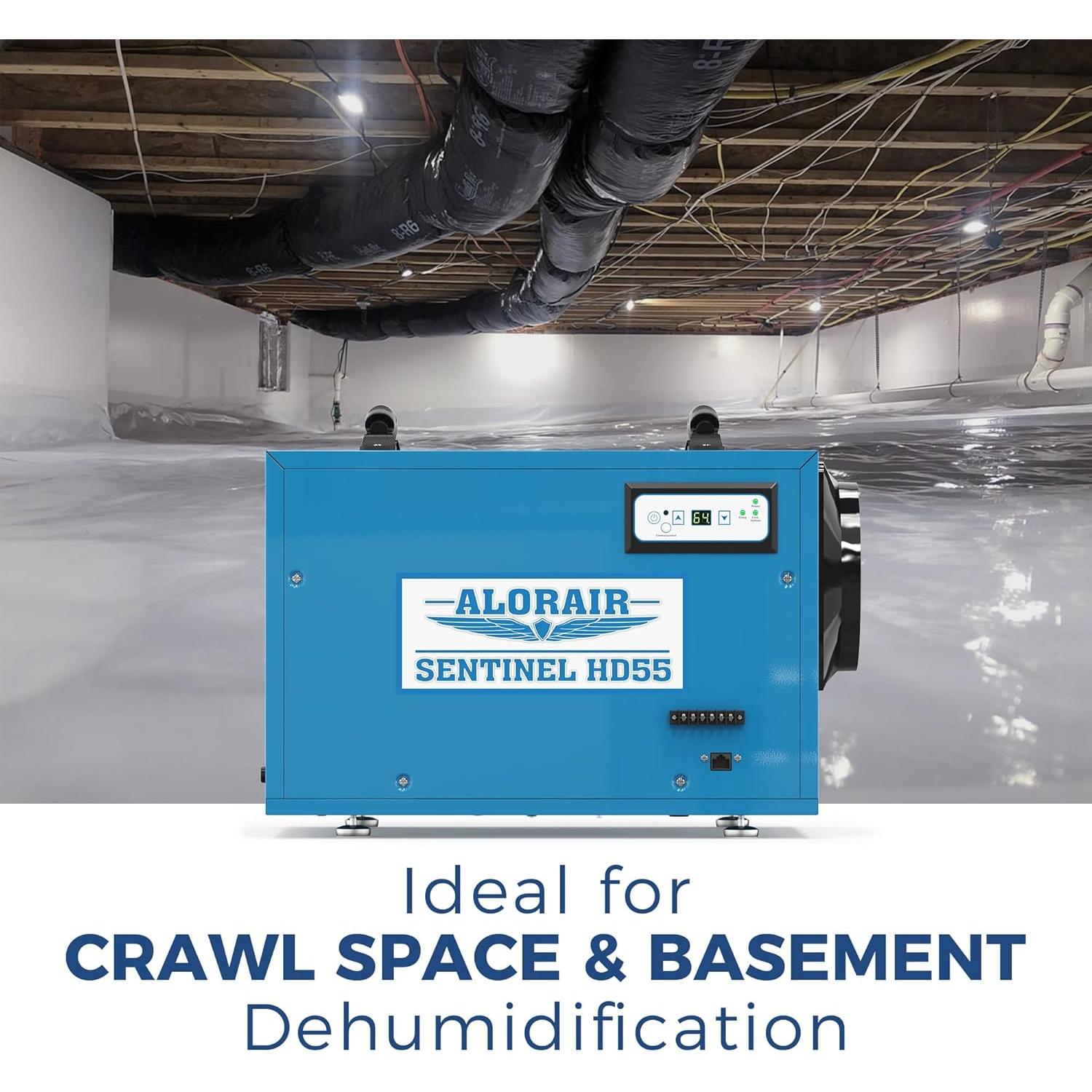 Deshumidificador Comercial AlorAir HD55 Azul 113 PPD 1200 m²