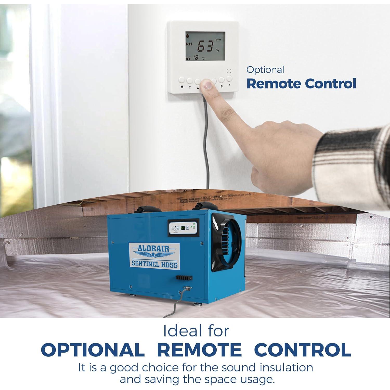 Deshumidificador Comercial AlorAir HD55 Azul 113 PPD 1200 m²