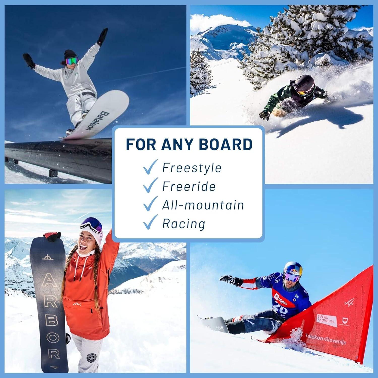 Soporte de Pared para Snowboard Hang 11 - Madera Dura, 15.88 kg