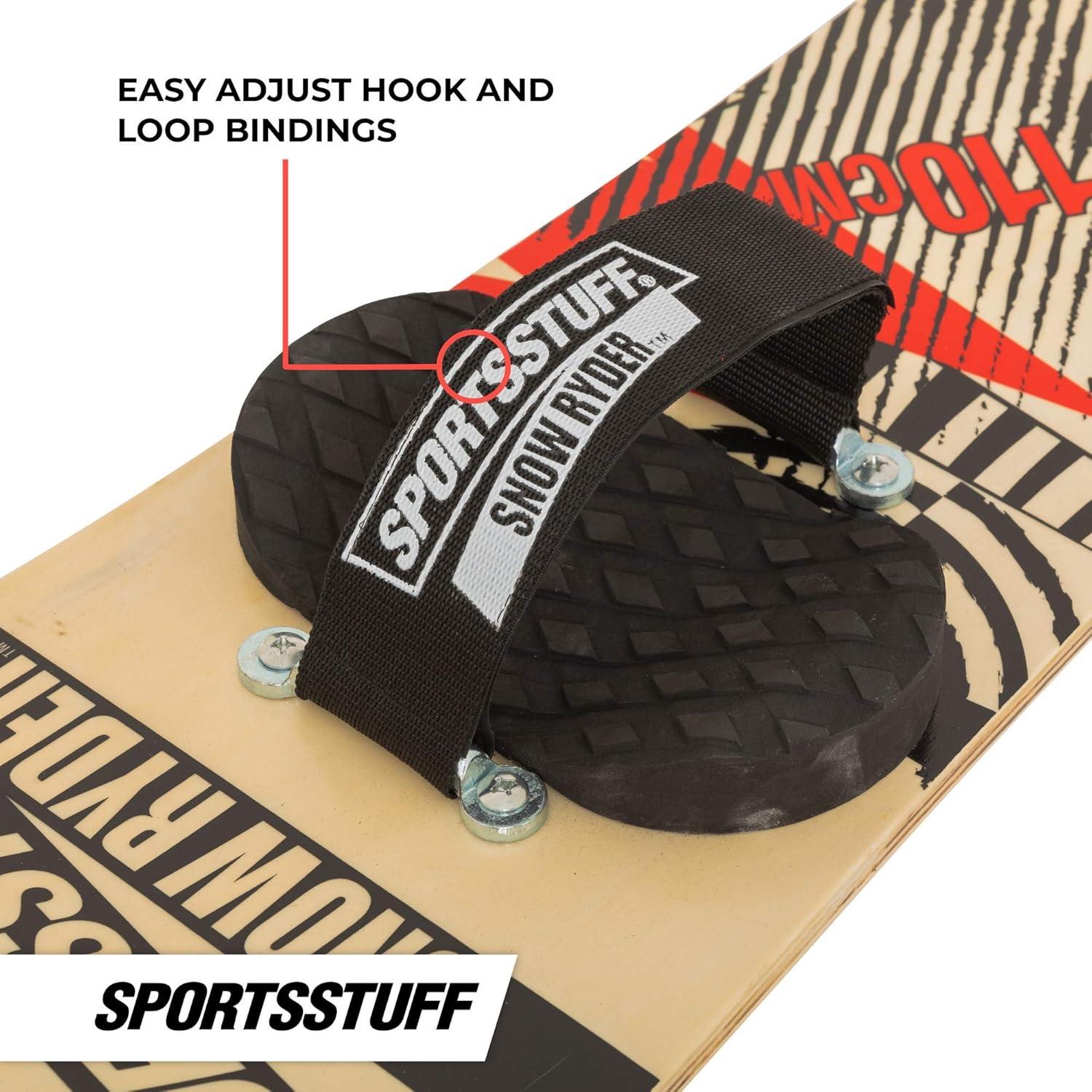 Tabla de Nieve de Madera SportsStuff Snow Ryder 110cm