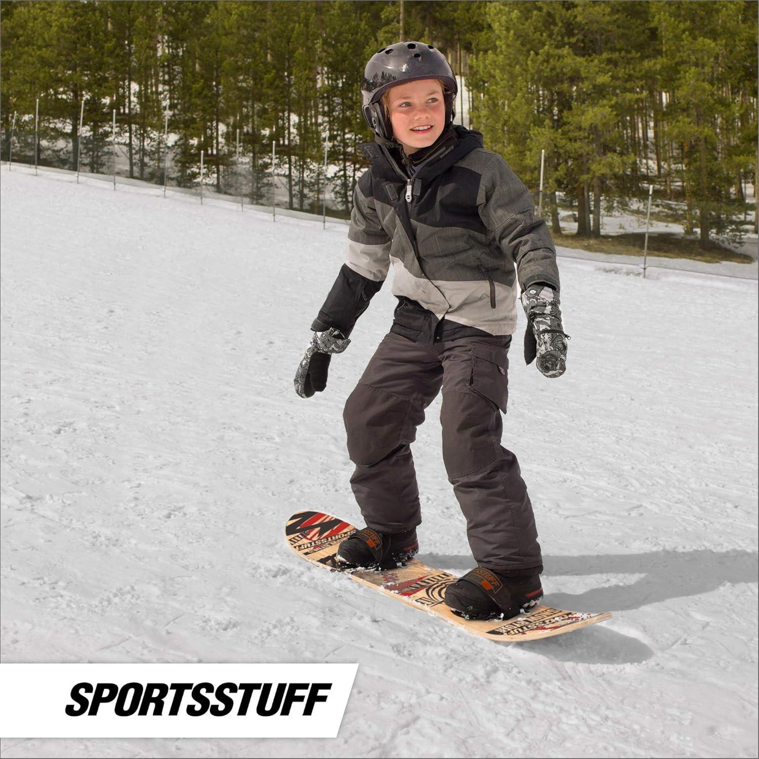 Tabla de Nieve de Madera SportsStuff Snow Ryder 110cm