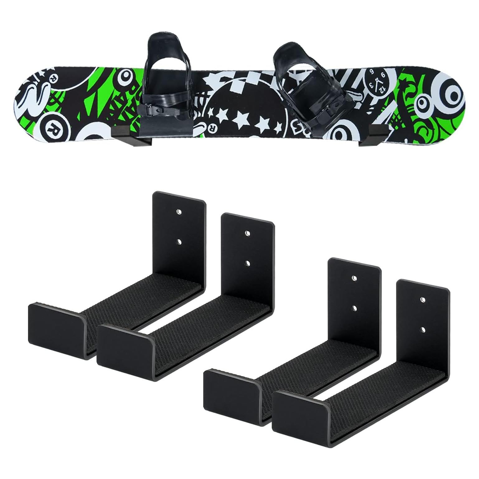 Soporte de Pared para Snowboard Poskad - Aluminio Minimalista