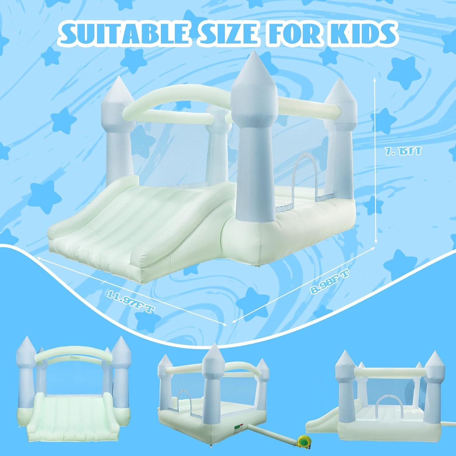 Casa Inflable de Salto AKSPORT 3.65x2.74m para Niños