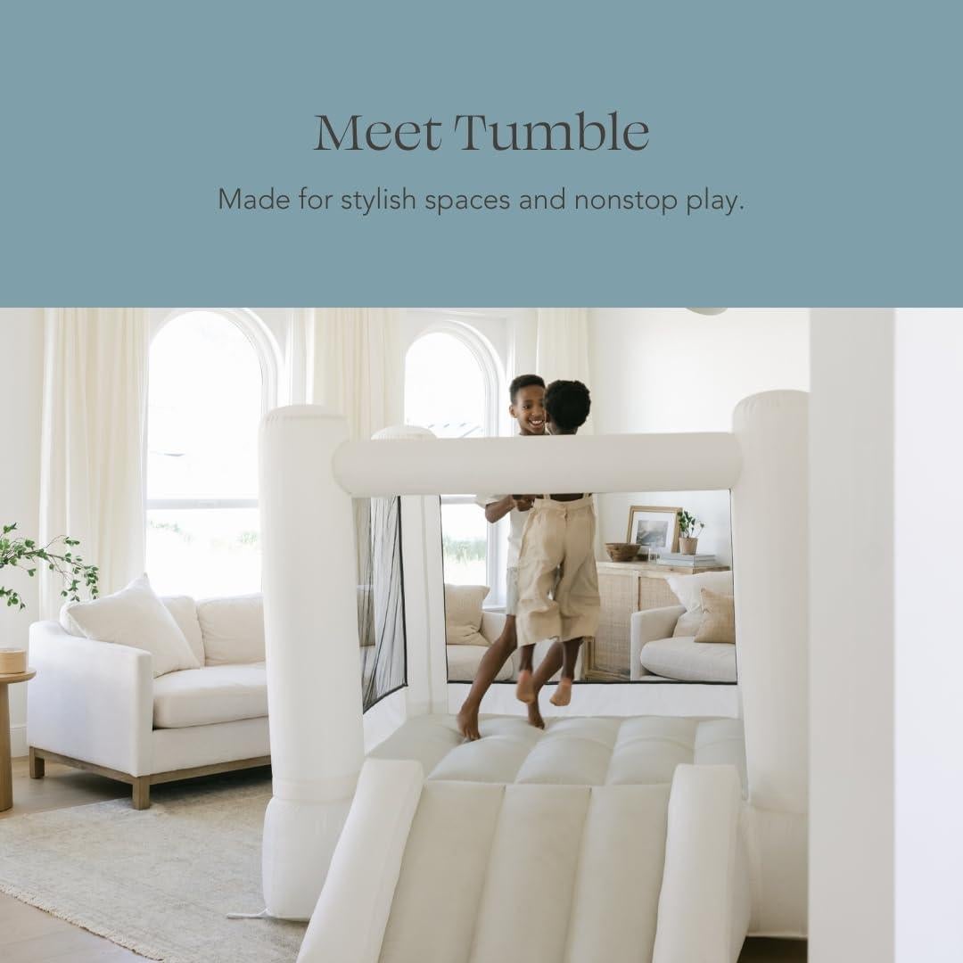 Castillo Inflable Tumble Neutro PLAYSMOL 2.44x2.44m para Niños