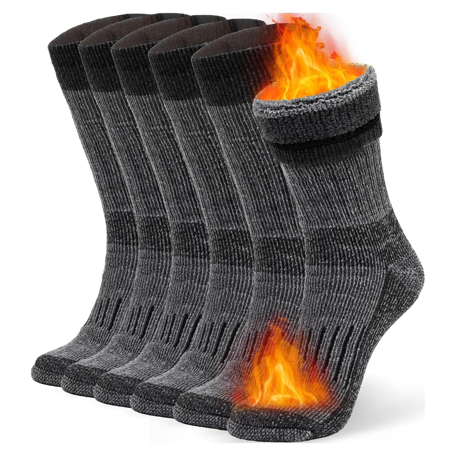 Calcetines Térmicos Alvada de Lana Merino para Invierno