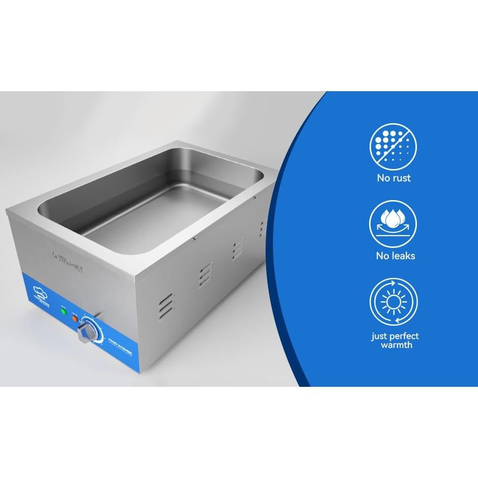 Calentador de Sopa Eléctrico TOPKITCH 12L 3 Cubos 30-85°C