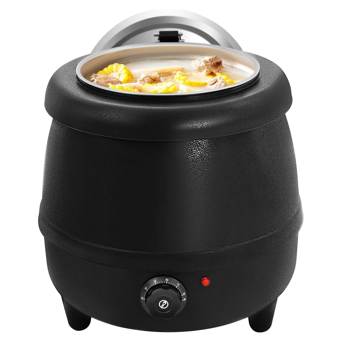 Olla Eléctrica de Sopa 10.5L Shibelstore 400W Temperatura Ajustable