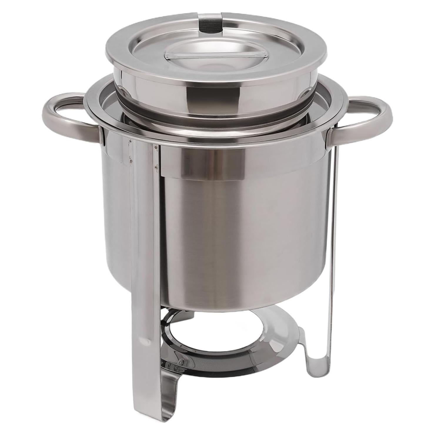 Chafer de Sopa Eléctrico Unnsiapit 4L Acero Inoxidable