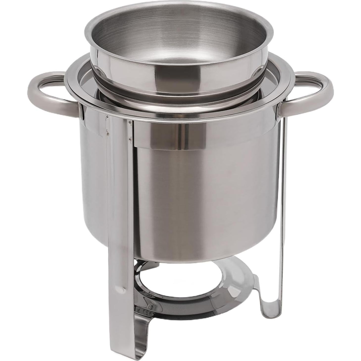 Chafer de Sopa Eléctrico Unnsiapit 4L Acero Inoxidable