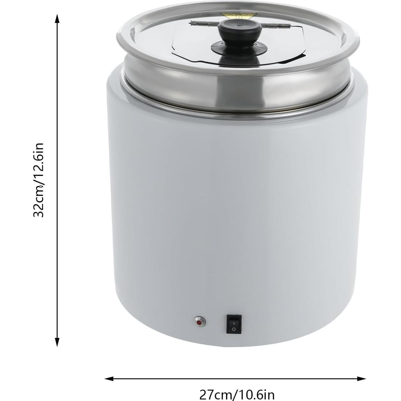 Olla Calentadora de Sopa Dlinanta 10L Acero Inoxidable 500W