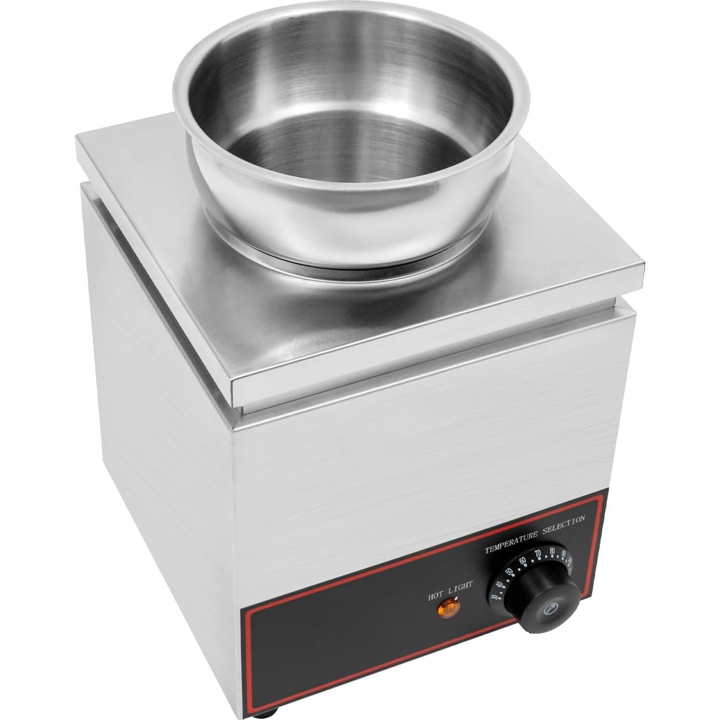 Calentador de Sopa Eléctrico Betteri 4.23QT 150W Acero Inoxidable