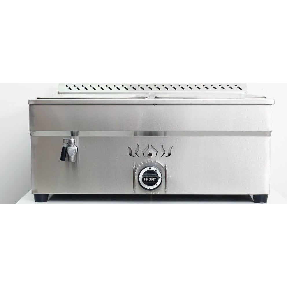 Calentador de Sopa Gas Propano INTSUPERMAI 4 Bandejas 110V