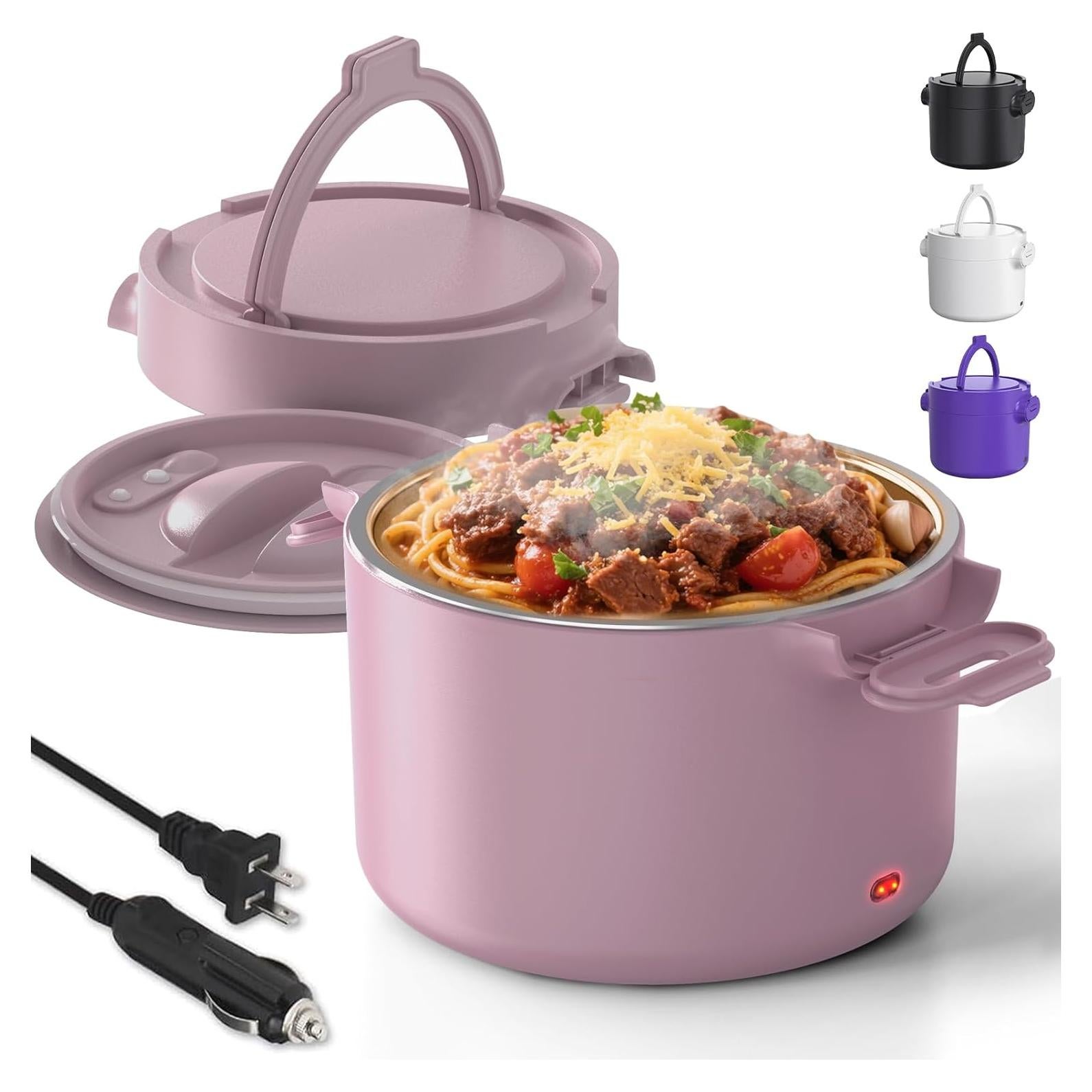 Caja de Almuerzo Eléctrica CDBEEE 33oz Acero Inoxidable 100W