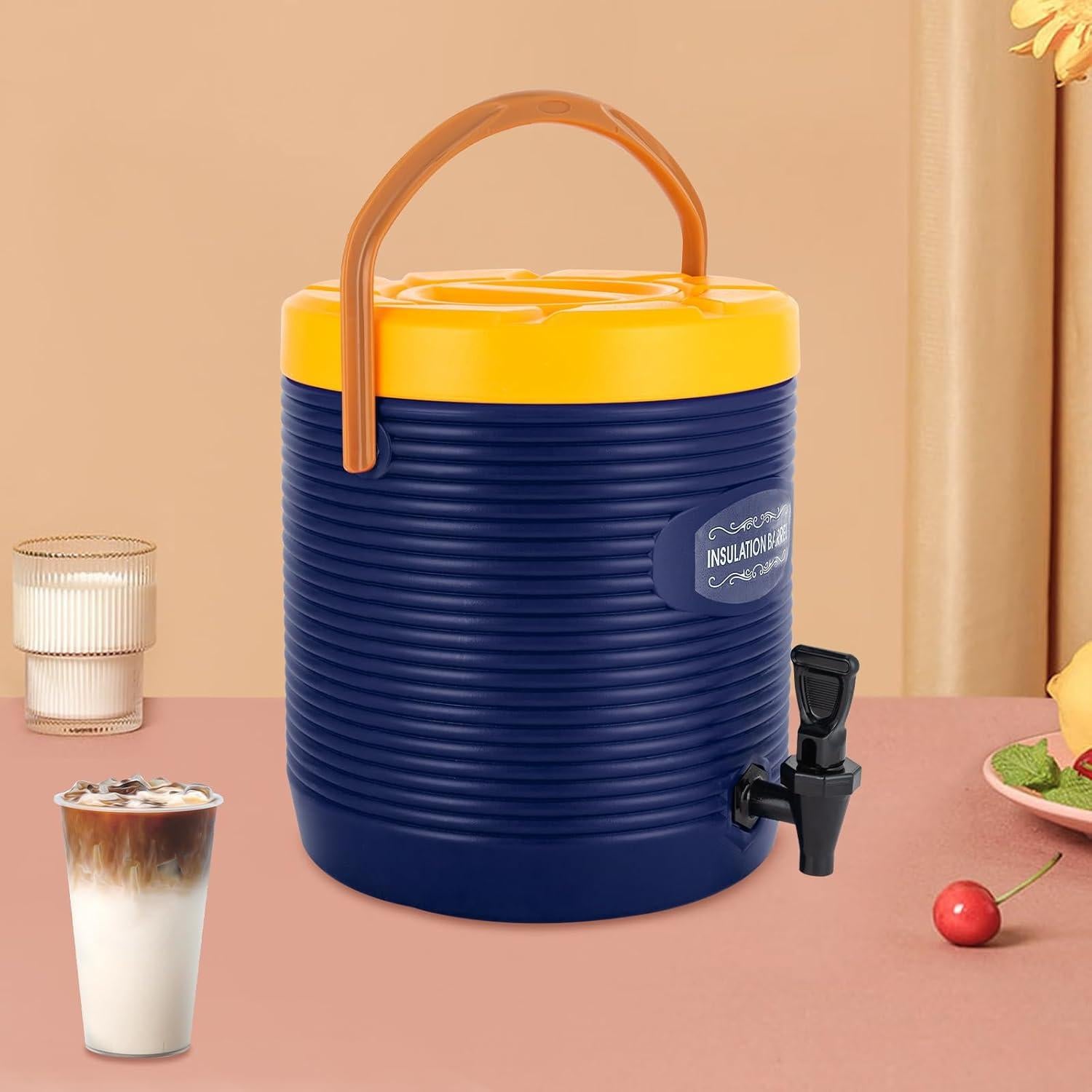 Calentador de Sopa Comercial LiauHo 11L Acero Inoxidable Azul