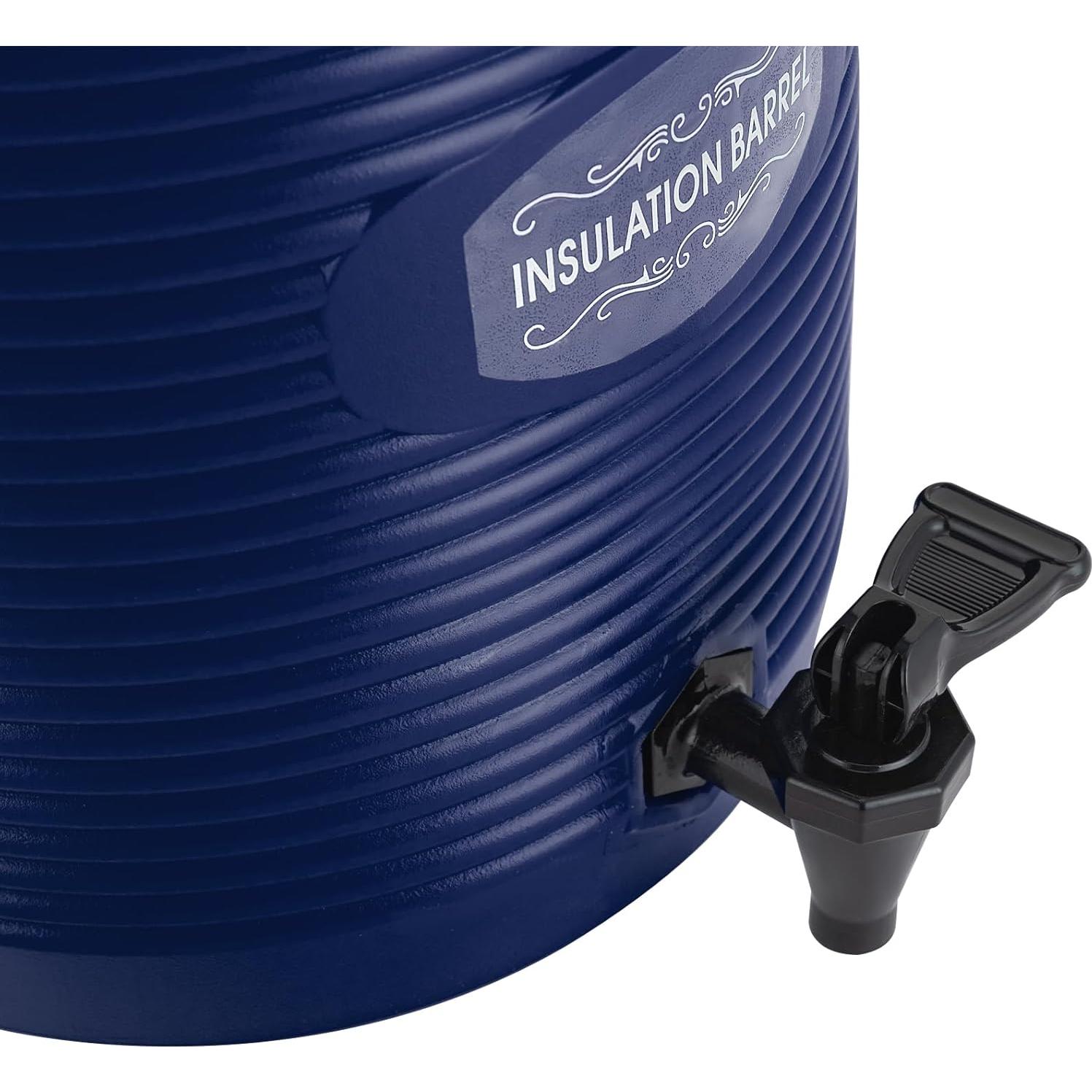 Calentador de Sopa Comercial LiauHo 11L Acero Inoxidable Azul