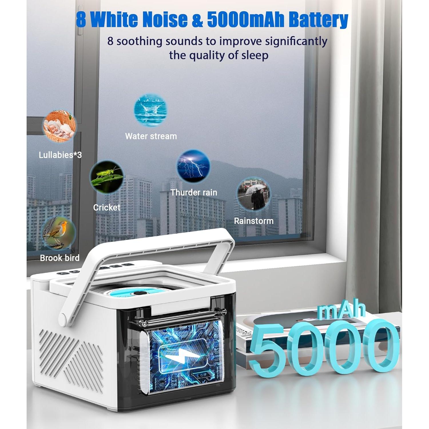 Reproductor de CD Reloj Despertador Greadio GB-W17 Bluetooth