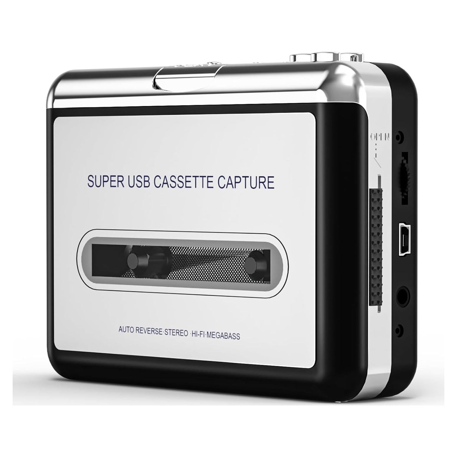 Reproductor de Cinta Mersoco BR602, Convierte a MP3, Portátil