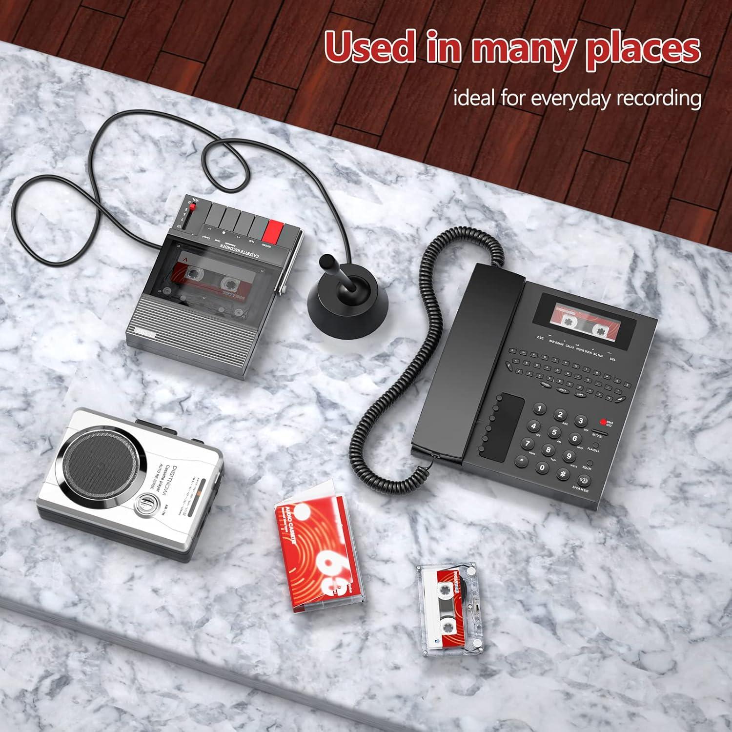 Cintas de Casete en Blanco DIGITNOW 60 Minutos - Paquete de 3