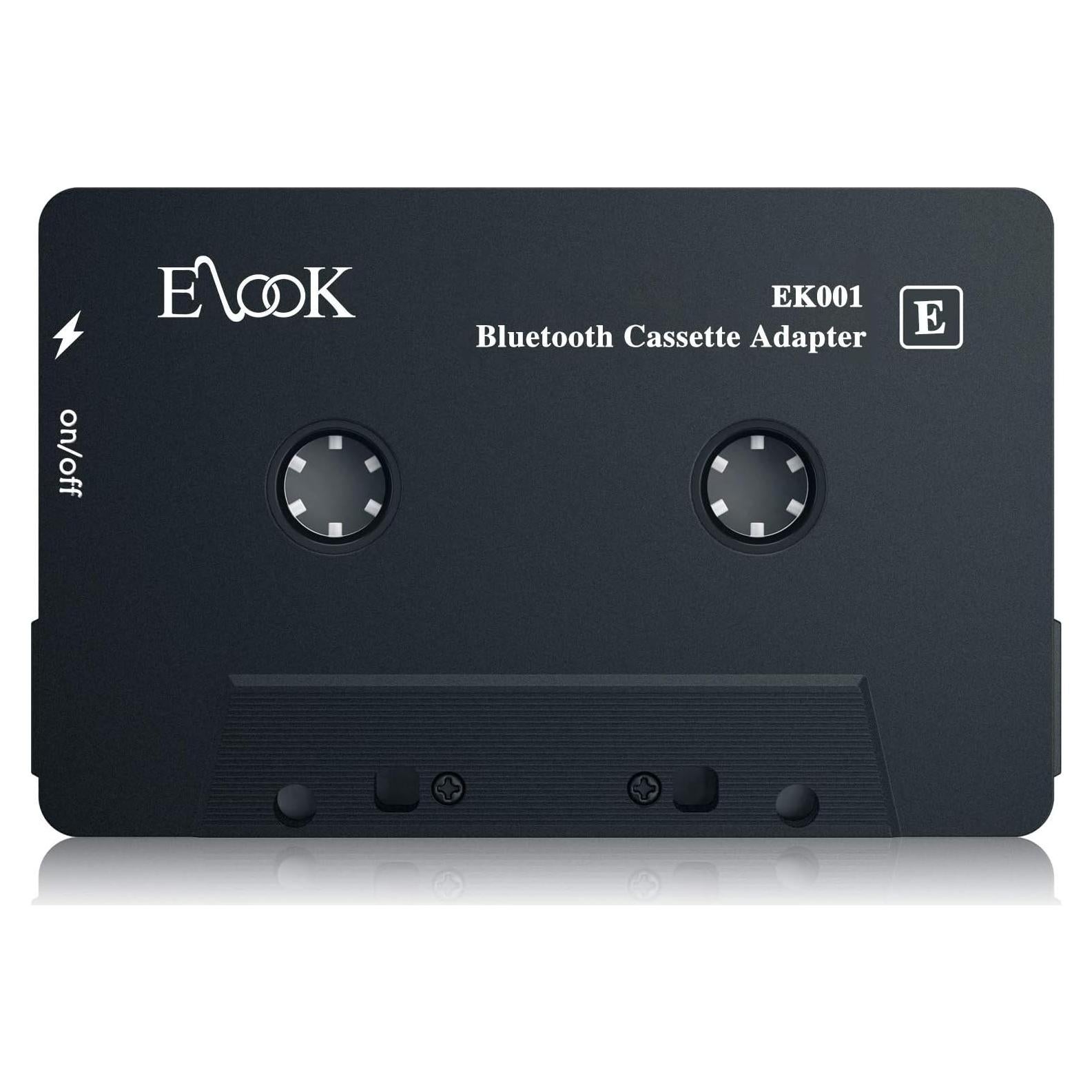 Receptor de Audio Bluetooth Elook para Coche - Adaptador de Casete