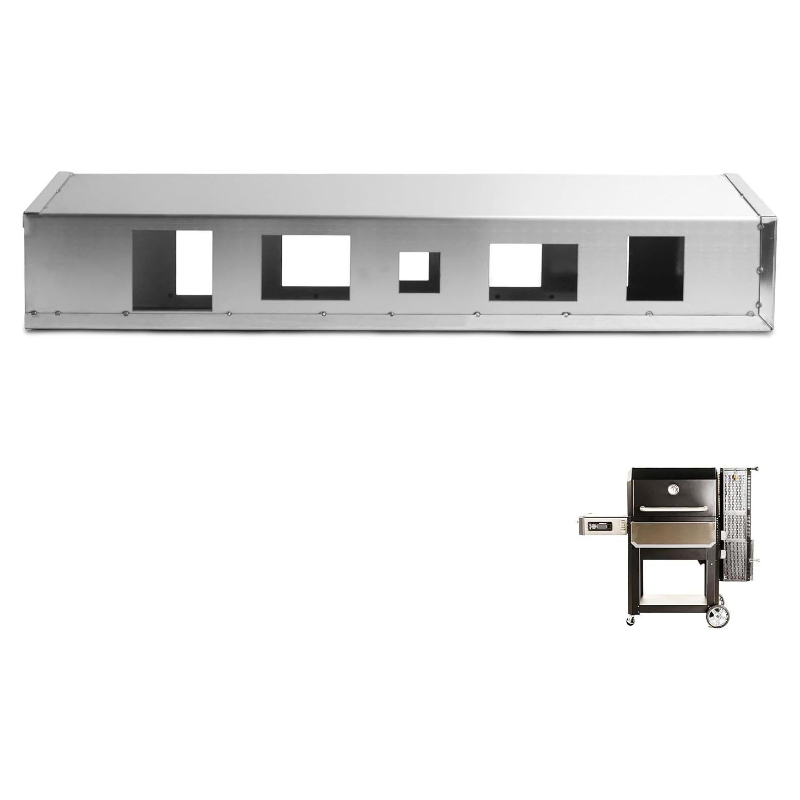 Colector de Calor SafBbcue para Parrilla Masterbuilt 1050