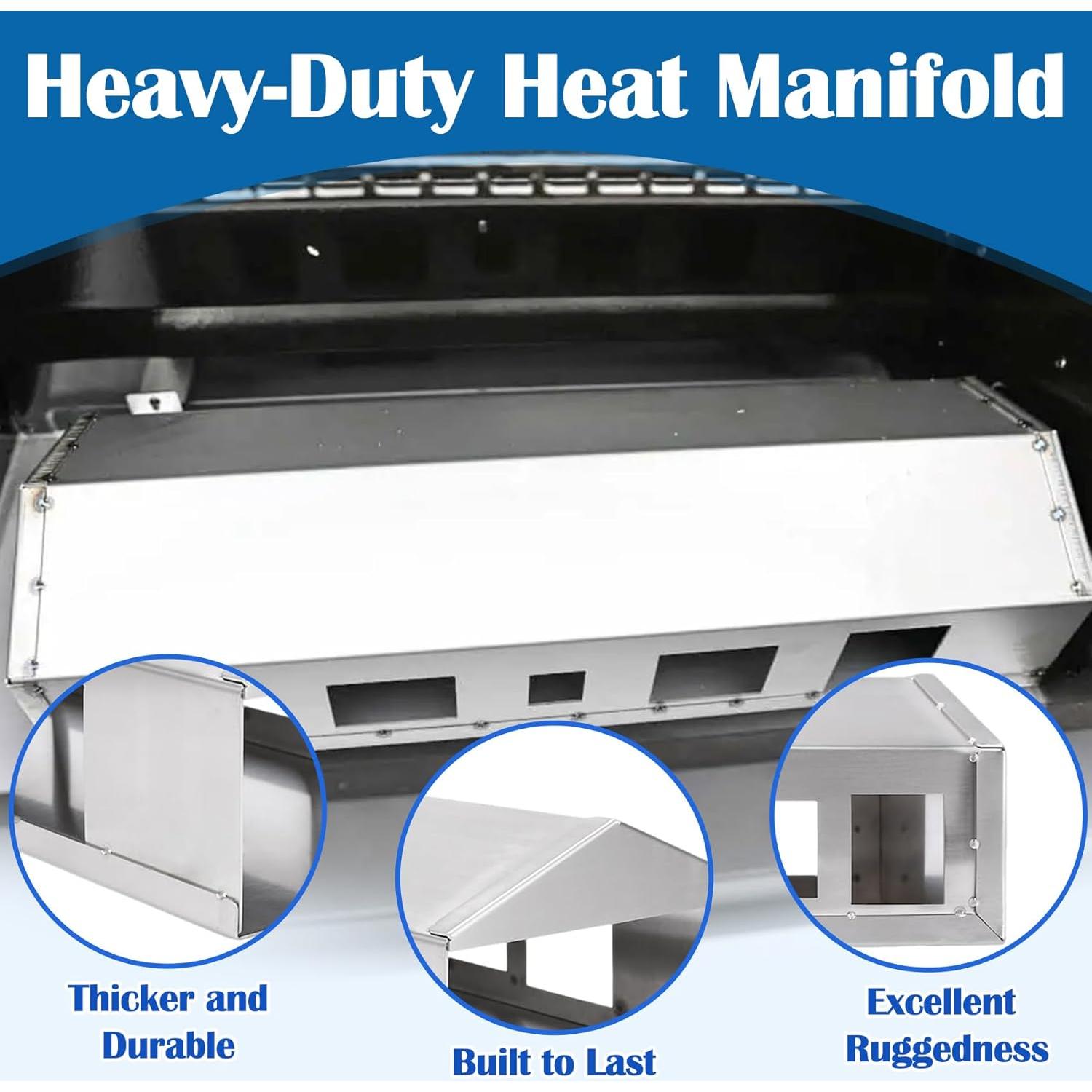 Colector de Calor SafBbcue para Parrilla Masterbuilt 1050