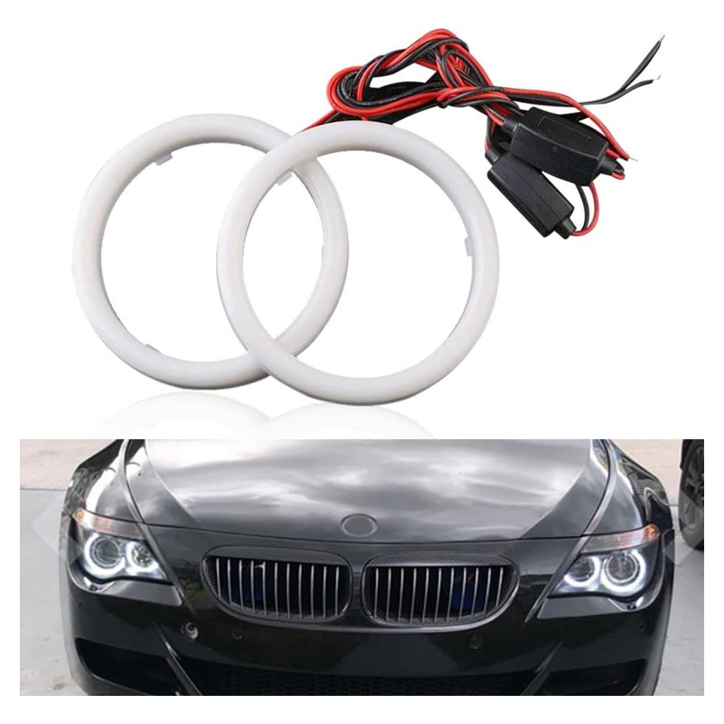 Luz LED Halo Ojos de Ángel 90MM YM E-Bright 8000K 12V 24V