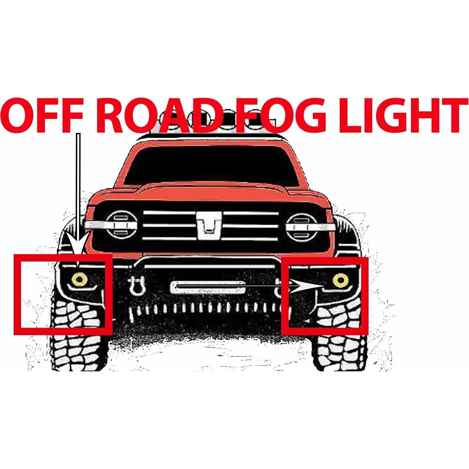 Bombillas LED RENO H11 40000LM 6500K Luz de Niebla Pack 2