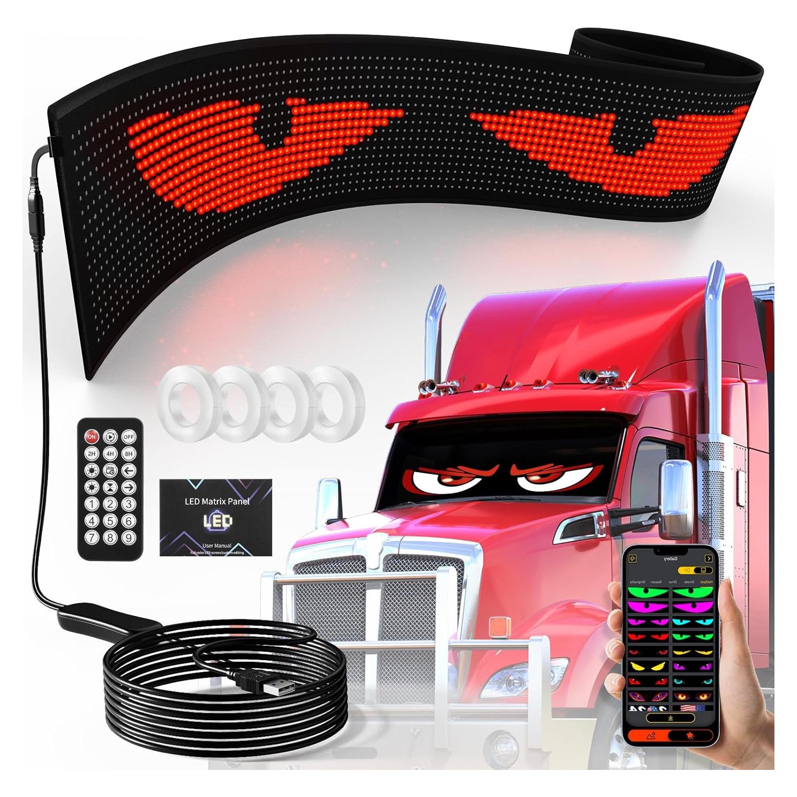 Luz LED Ojos de Diablo KAKSEY 176.2x19.2 cm para Auto