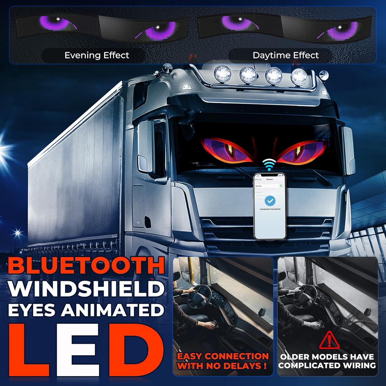 Luz LED Ojos de Diablo KAKSEY 176.2x19.2 cm para Auto