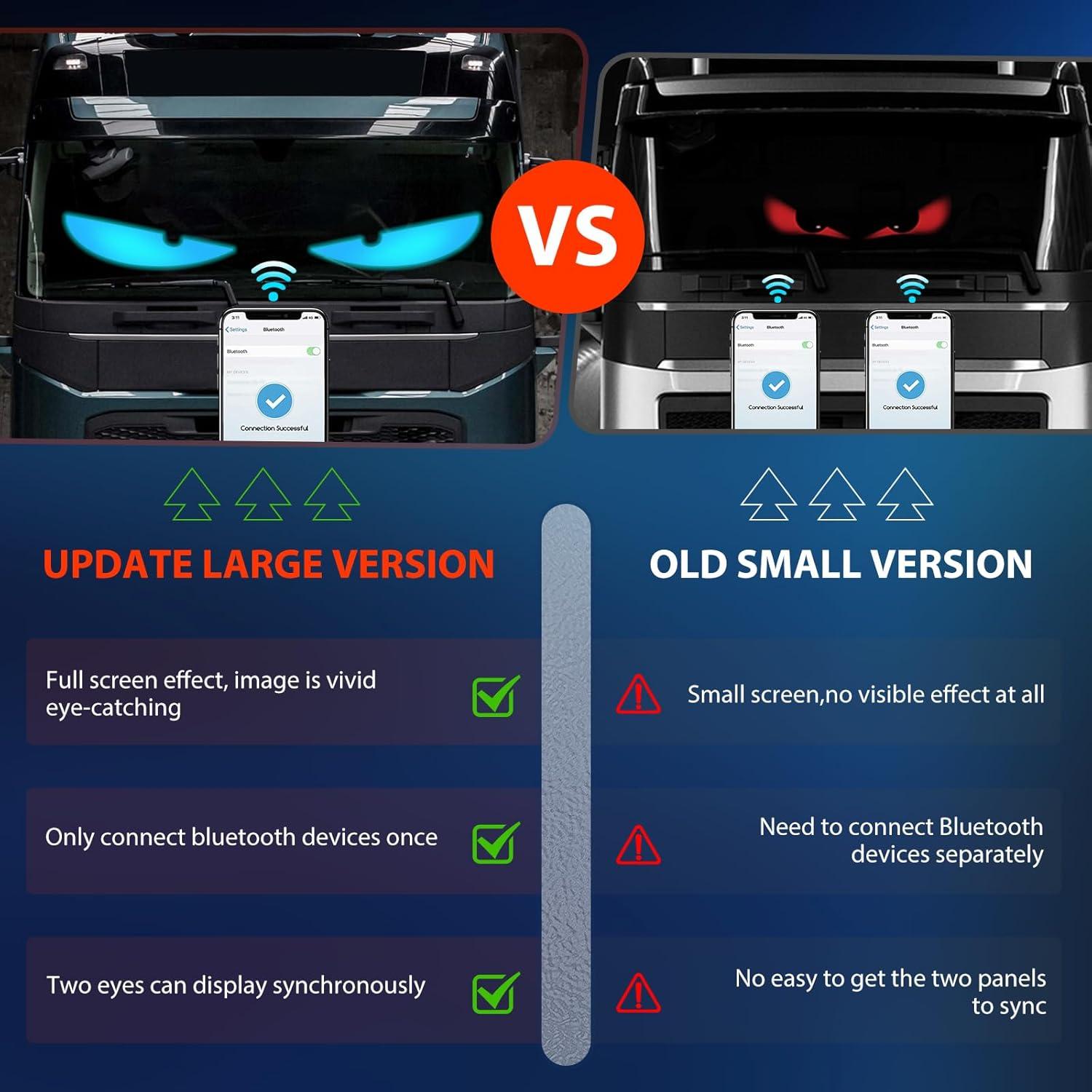 Luz LED Ojos de Diablo KAKSEY 176.2x19.2 cm para Auto