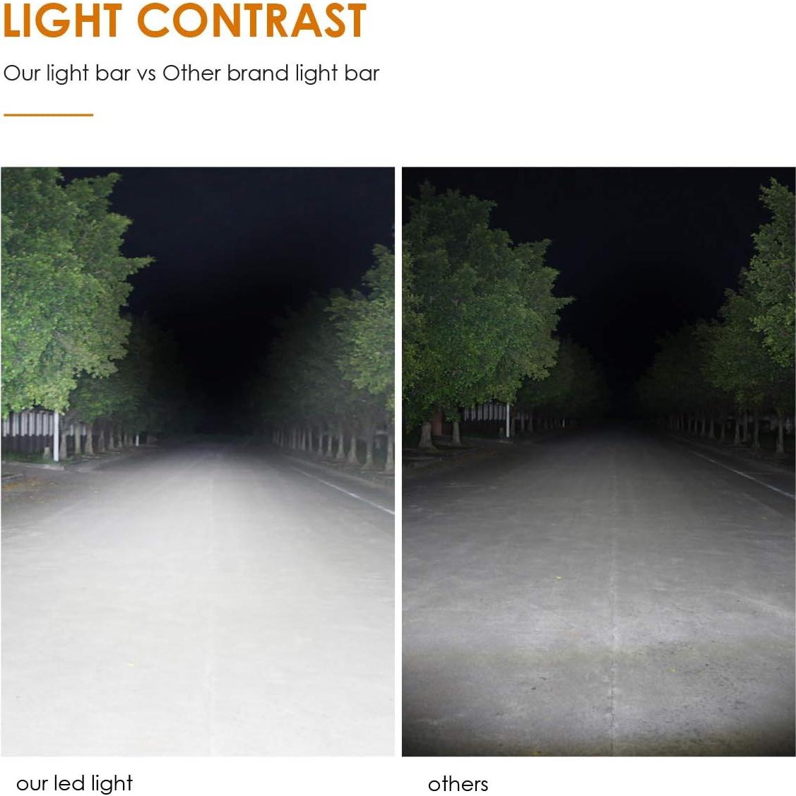 Barra de luz LED Auxbeam 4" 18W 1800lm IP67 - Paquete de 2