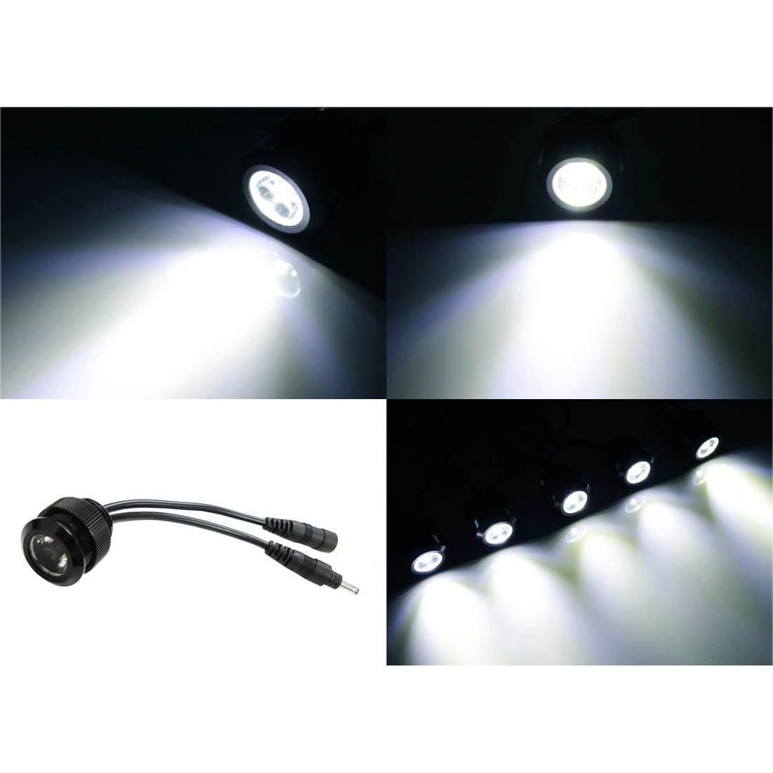 Kit de Luz Diurna LED iJDMTOY 30W Flexible Blanco Xenón