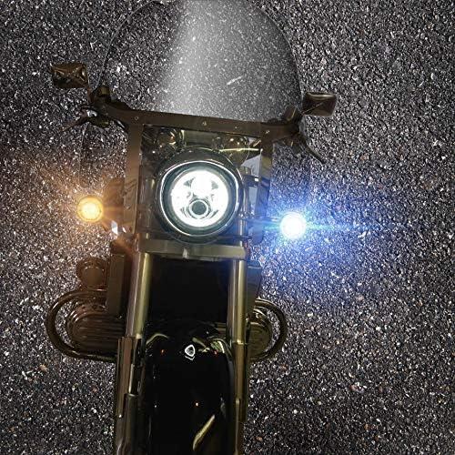 Señales de Giro LED Eagle Lights con Lentes Claros para Honda Valkyrie 1997-2000