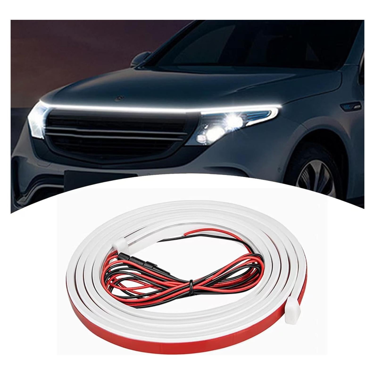 Tira LED para Auto Miytsya 70" Blanca Impermeable