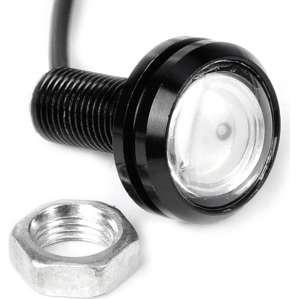 Luz Estroboscópica LED YIBO 12V 10W Azul para Coche y Barco