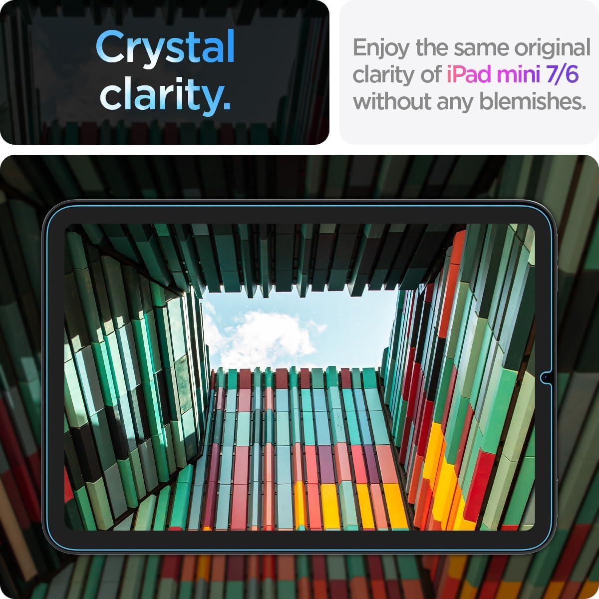 Protector de Pantalla Spigen GlasTR EZ Fit para iPad Mini