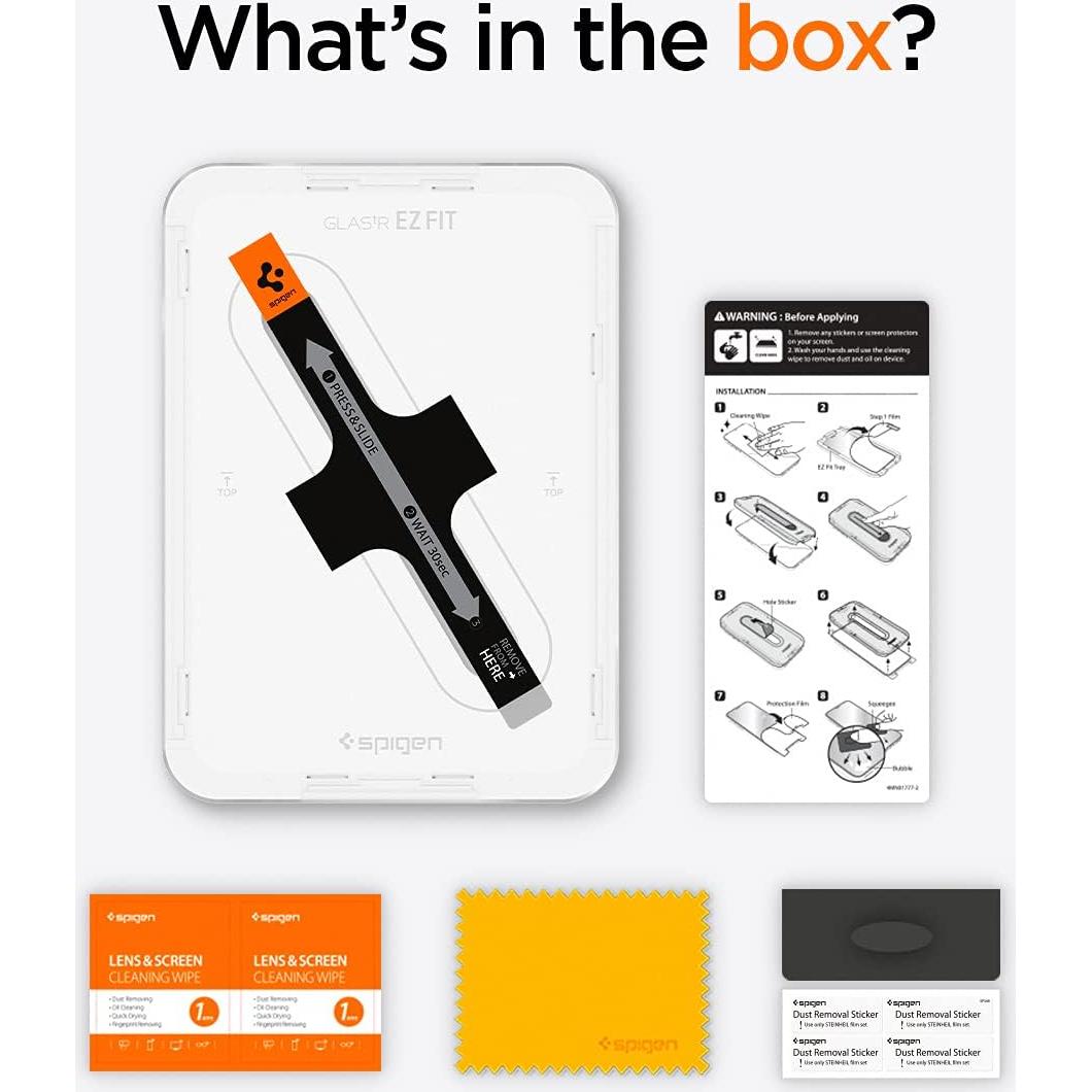 Protector de Pantalla Spigen GlasTR EZ Fit para iPad Mini