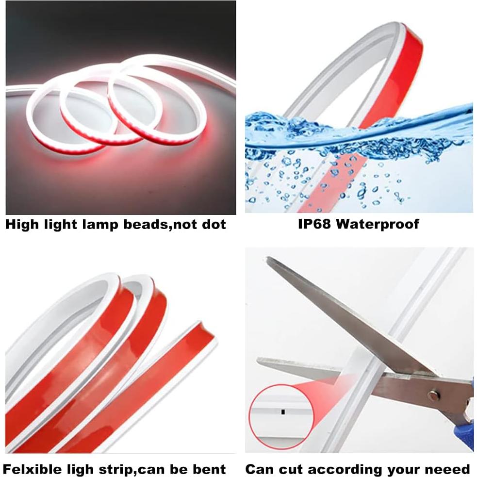 Tira de Luz LED para Capó de Coche Cooking Coll 150 cm Azul