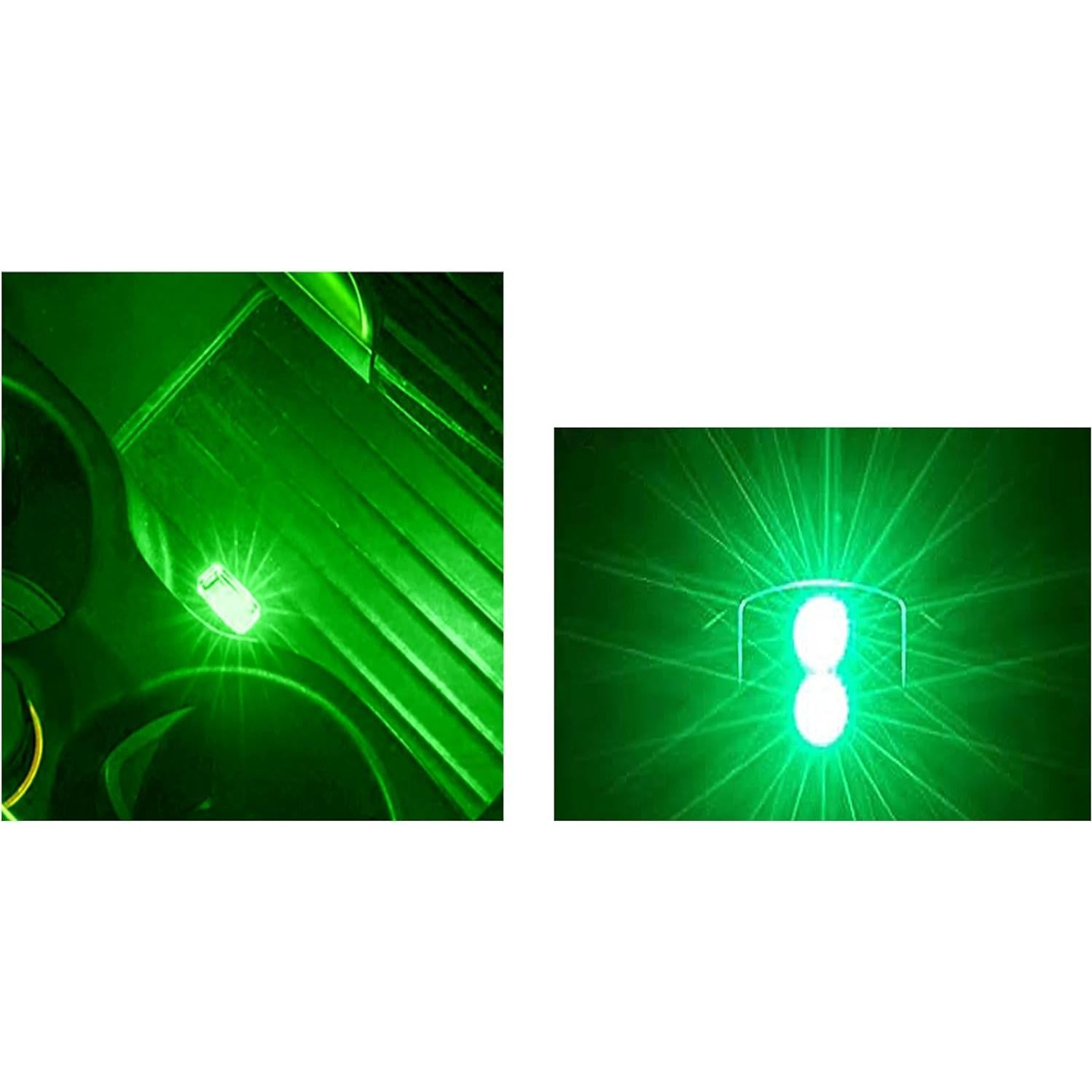 Luz Ambiental LED ICBEAMER USB-C Verde 3W Miniatura