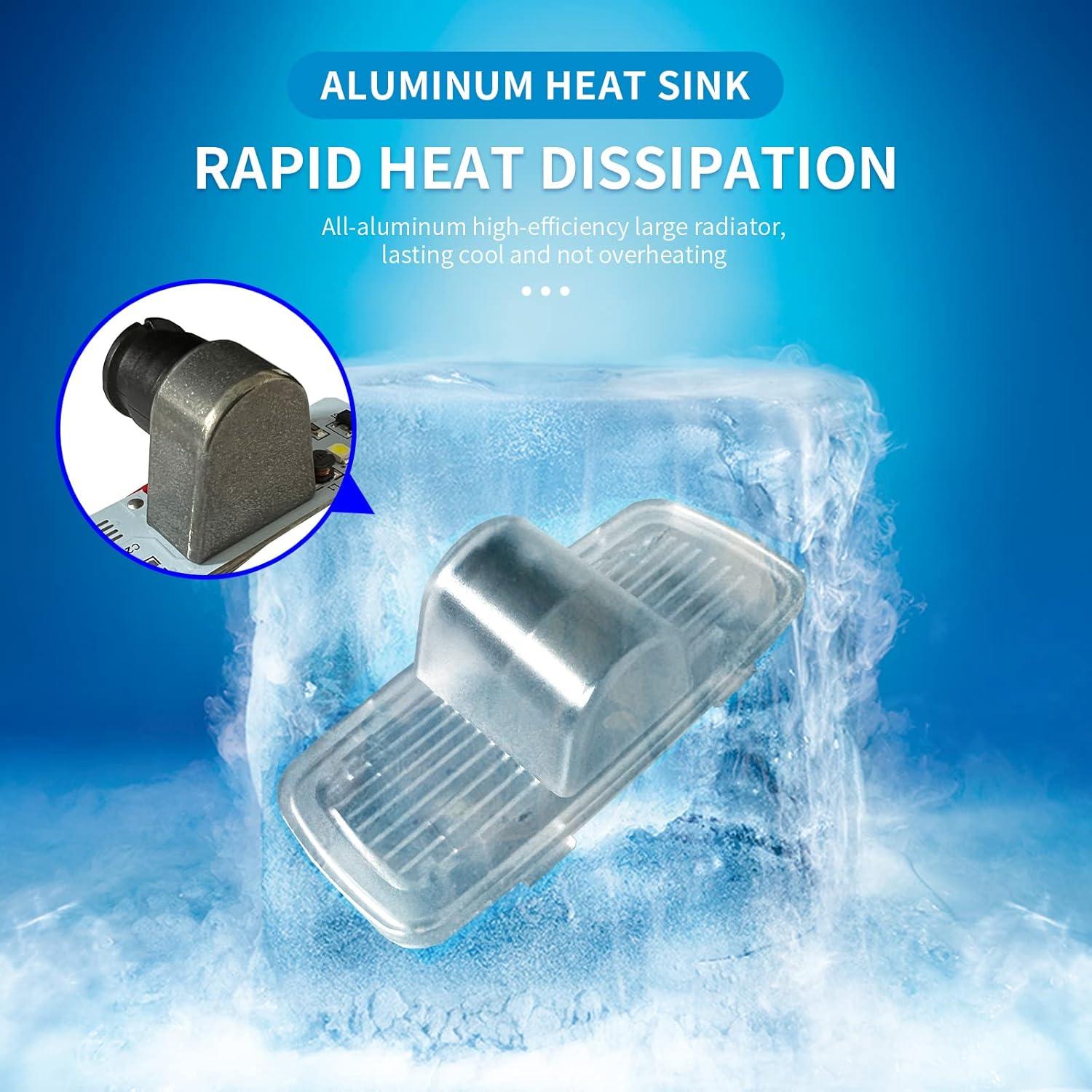 Luces de Puerta LED RLRHOO para Accord 2003-2012 - 2 Piezas